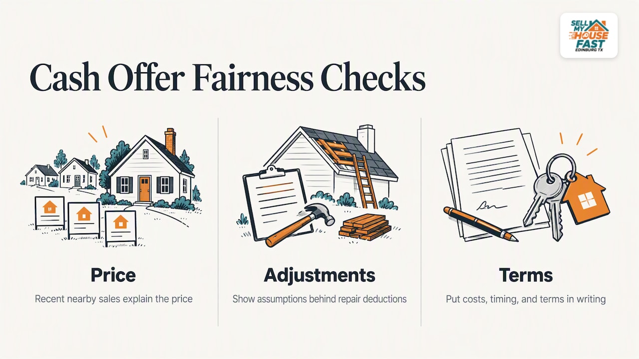 Three checks for judging a fair cash offer