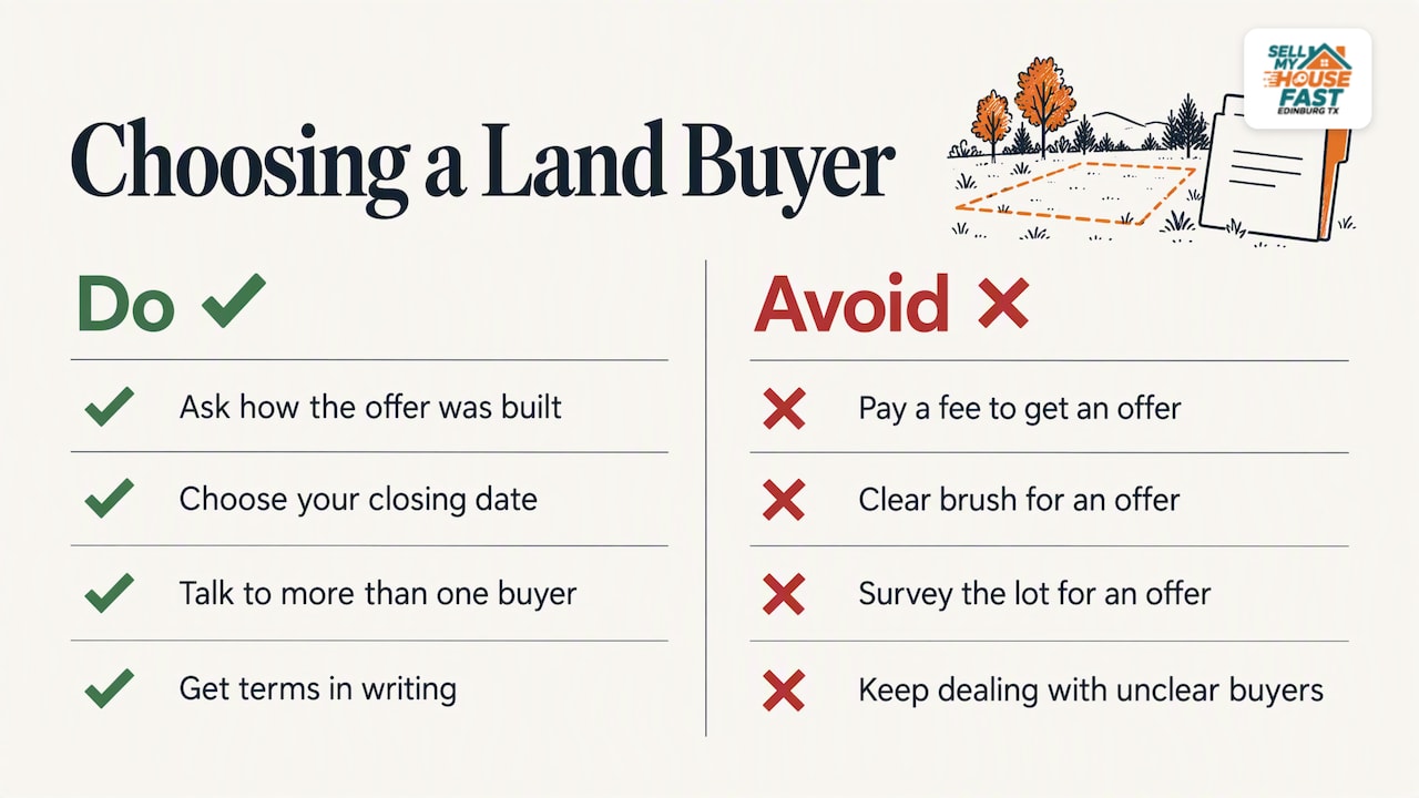 Our perspective: what we see with Edinburg land sellers — overview diagram